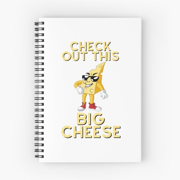 Item preview, Check Out This Big Cheese - Unisex White T-Shirt - Funny Joke Design for Hot Shots, CEO, Chancers, Wannabes, Bosses etc designed and sold by raretshirtsuk.