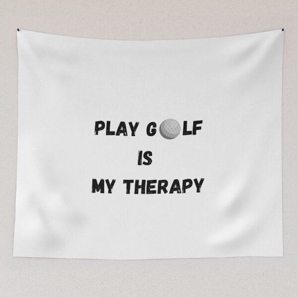 Item preview, Play Golf Is My Therapy designed and sold by Hab2.