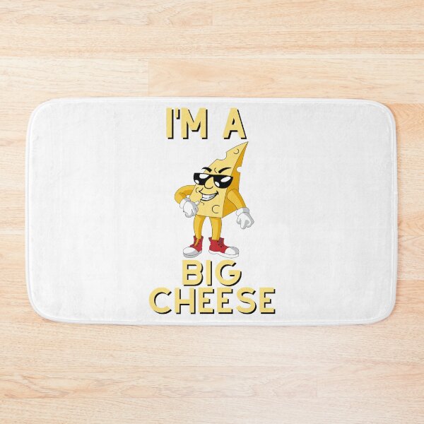 Item preview, I'm A Big Cheese - Unisex White T-Shirt - Funny Joke Design for Hot Shots, CEO, Chancers, Wannabes, Bosses etc designed and sold by raretshirtsuk.