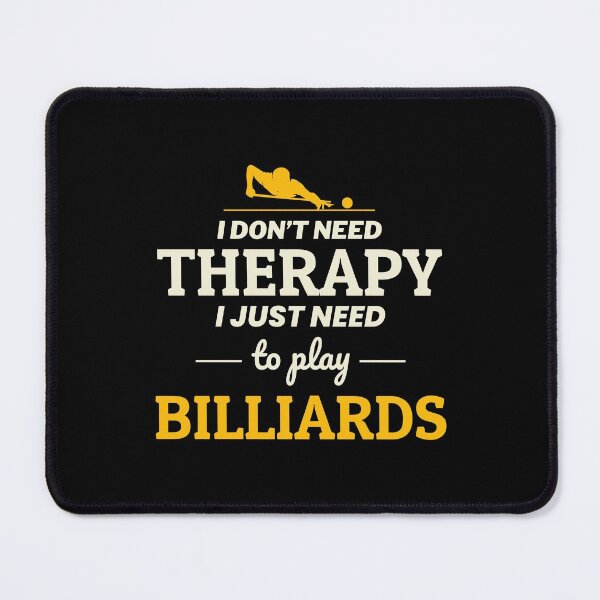 Item preview, Billiards Game Pool Player Cue Ball Sport Funny Saying designed and sold by CuteDesigns1.