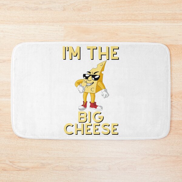 Item preview, I'm The Big Cheese - Unisex White T-Shirt - Funny Joke Design for Hot Shots, CEO, Chancers, Wannabes, Bosses etc designed and sold by raretshirtsuk.