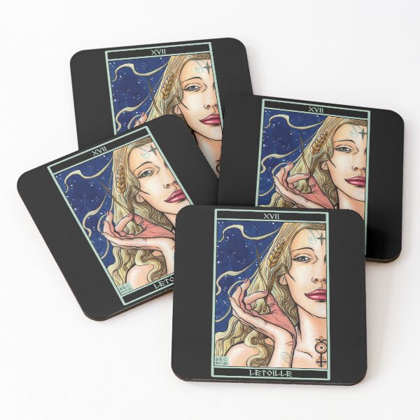 Item preview, the star - l'etoile tarot designed and sold by Anna R. Carrino.