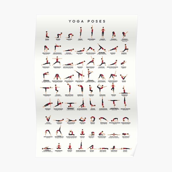 Yoga Poses Poster