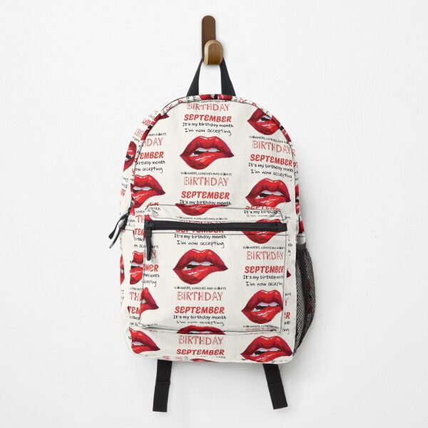 Item preview, September Is My Birthday Month Hello Lips Biting The Whole Month Gift designed and sold by catchyology.