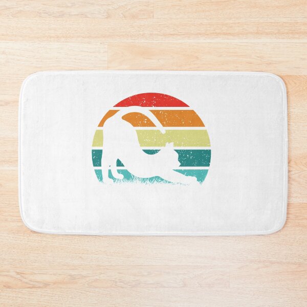 Item preview, A lazy hollow Cat with Sunset Colorful Background designed and sold by HASSANBADRI2050.