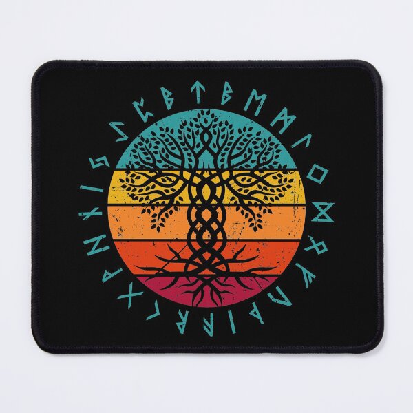 Item preview, Vintage Celtic Tree Of Life Distressed Yggdrasil designed and sold by designandclouds.