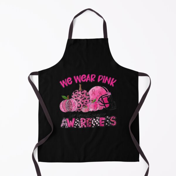 Item preview, We Wear Pink Breast Cancer Awareness Rugby Helmet Pumpkin designed and sold by DieterShop.