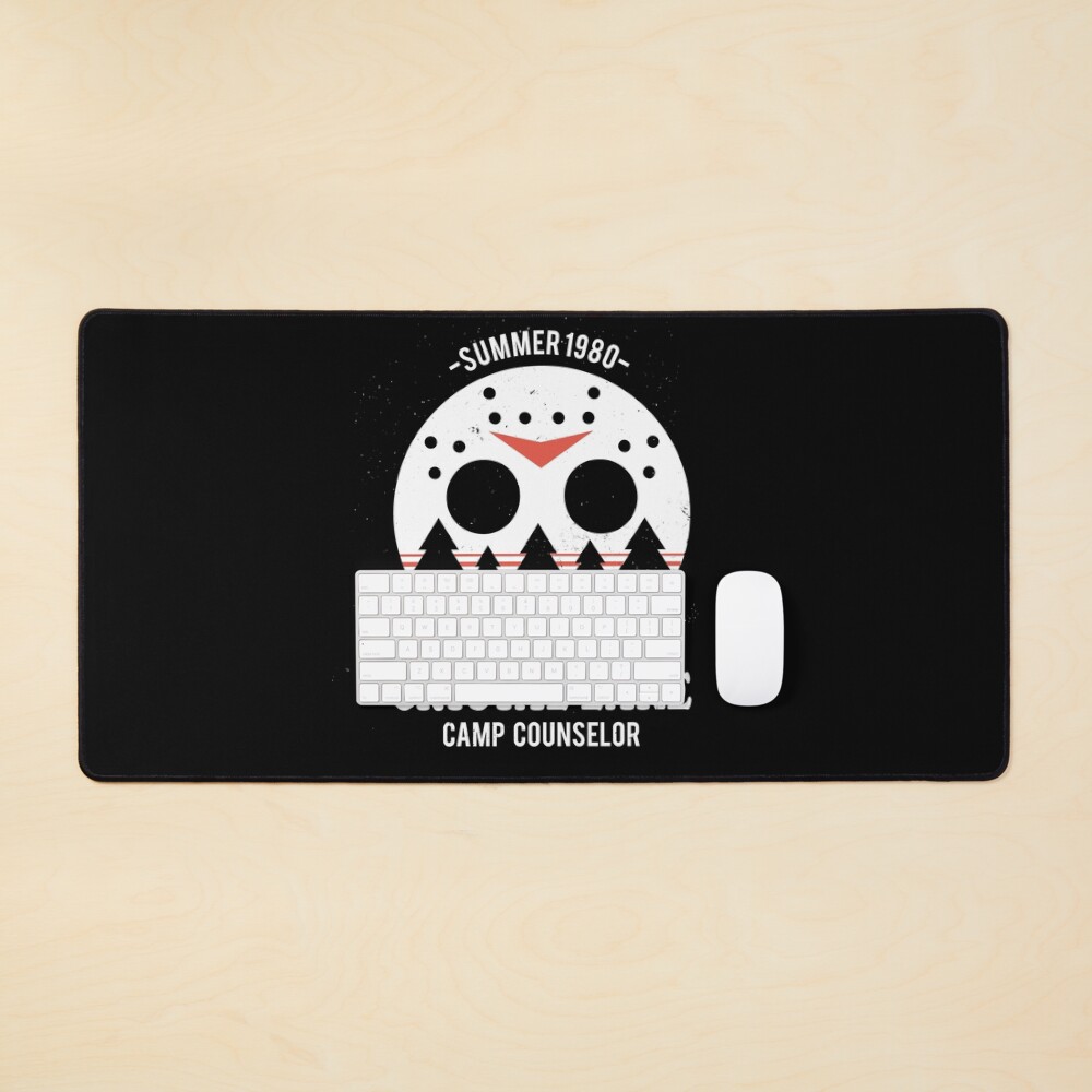 Crystal Lake Camp Counselor Mouse Pad