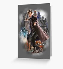 The Eleventh Doctor Greeting Card