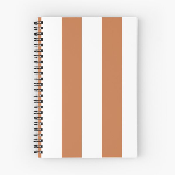 Item preview, Orange and White Vertical Stripe Pattern 2022 Trending Color - Hue - Shade - Colour Pantone Tomato Cream 16-1348 designed and sold by ColorOfTheYears.