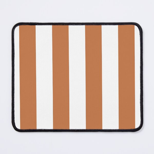 Item preview, Orange and White Vertical Stripe Pattern 2022 Trending Color - Hue - Shade - Colour Pantone Tomato Cream 16-1348 designed and sold by ColorOfTheYears.
