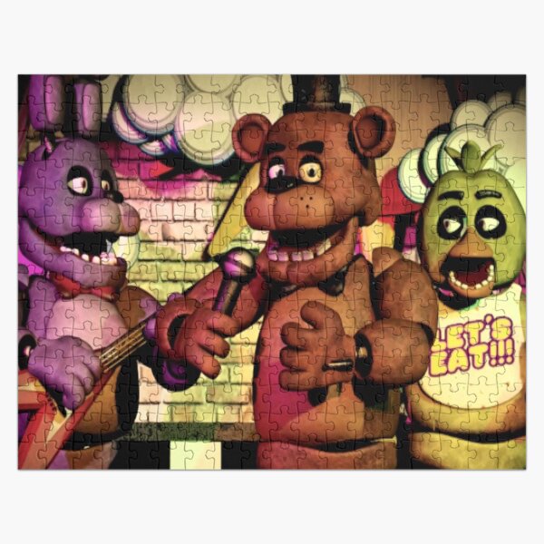 Solve FNAF - Kinder Fnaf 2 Animatronics jigsaw puzzle online with 45 pieces