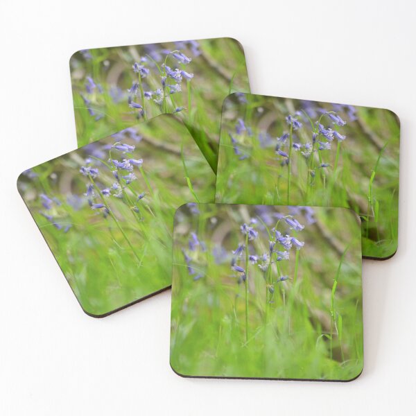 Item preview, Brilliant wild Bluebells Macro Close up Photography Print designed and sold by Esther Hutchcroft.