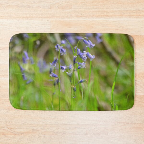 Item preview, Brilliant wild Bluebells Macro Close up Photography Print designed and sold by Esther Hutchcroft.