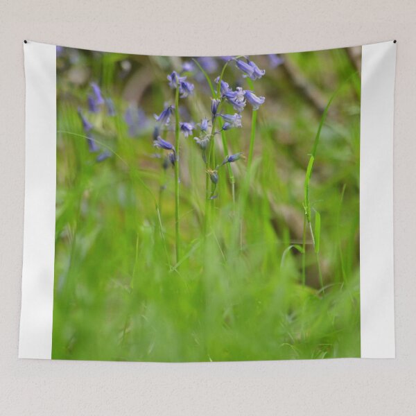 Item preview, Brilliant wild Bluebells Macro Close up Photography Print designed and sold by Esther Hutchcroft.