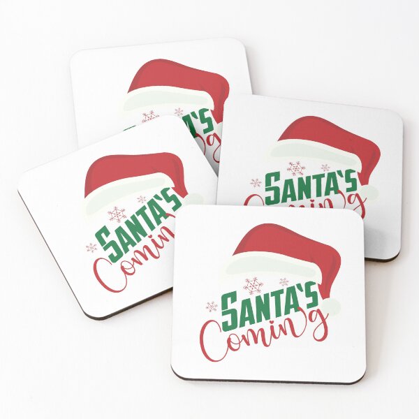 Item preview, Santa's coming - christmas designed and sold by cruzzcreation.