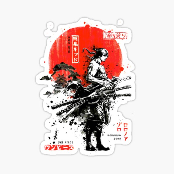 Roronoa Zoro| Cadeau parfait anime Sticker