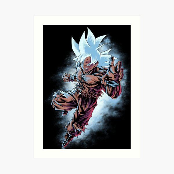 "Goku Ultra Instinct" Art Print For Sale By Midthostd | Redbubble