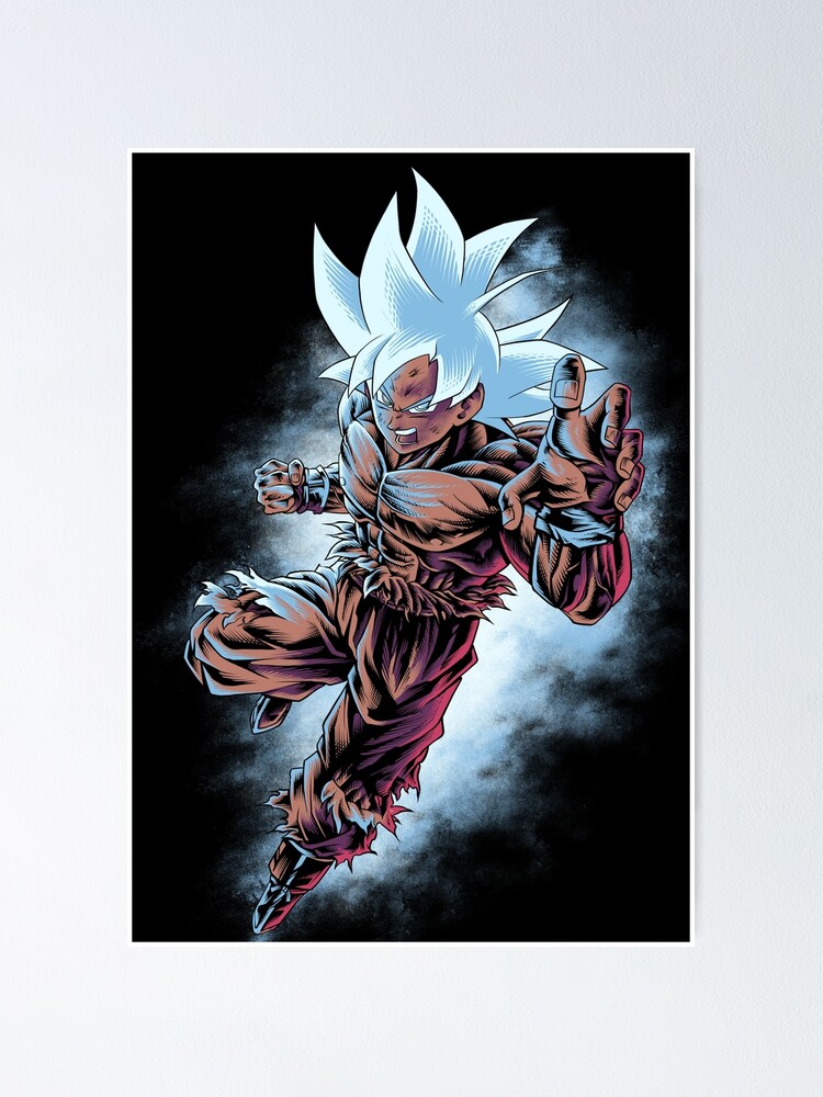 "Goku Ultra Instinct" Poster For Sale By Midthostd | Redbubble