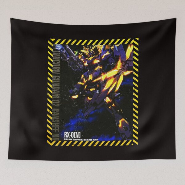 Item preview, Gundam poster - rx02 unicorn banshee designed and sold by maynard974b.