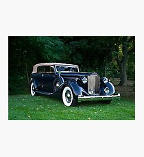 Classic Packard Phaeton Photographic Print