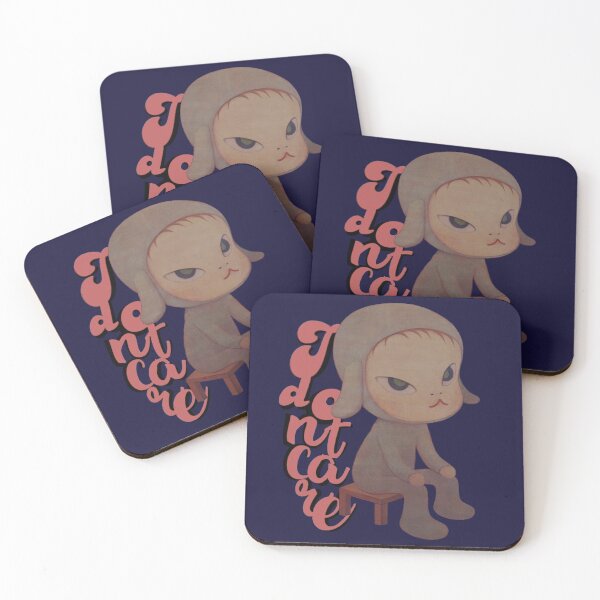 Item preview, yoshimoto nara - i dont care quotes designed and sold by Vibe Vault.
