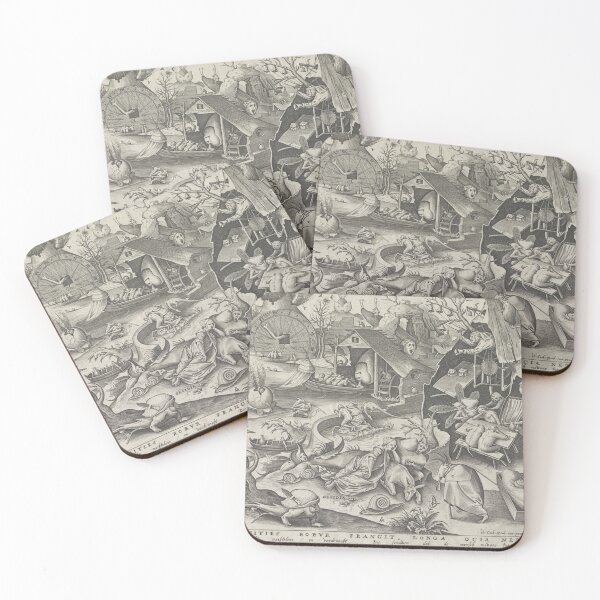 Artikelvorschau, Medieval Hellscape etching after Bosch entworfen und verkauft von Vintage Designs +.