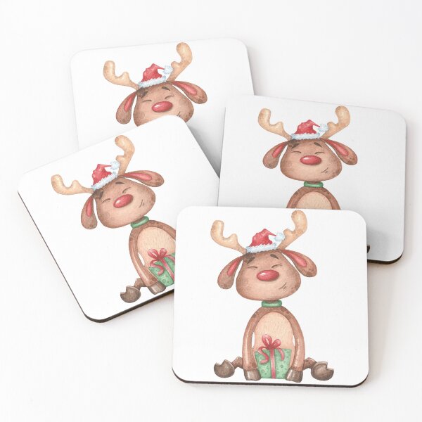 Item preview, Cute Christmas Deer & Christmas designed and sold by Emil1993.