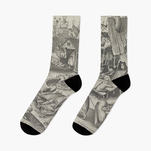Item preview, Medieval Hellscape etching after Bosch designed and sold by Vintage Designs +.