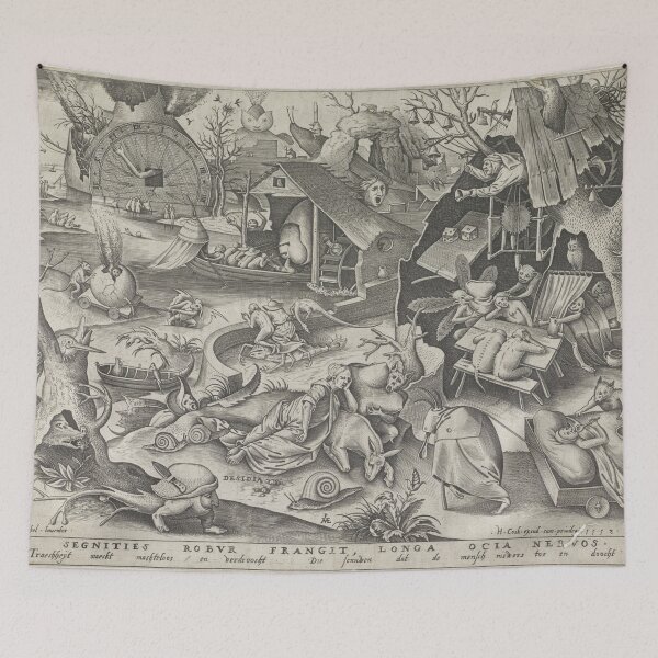 Item preview, Medieval Hellscape etching after Bosch designed and sold by Vintage Designs +.