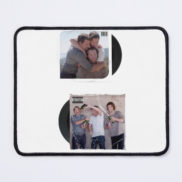 Item preview, j2m jensen jared misha celebrating and hugs double vinyl supernatural  designed and sold by LannisterOnMars.