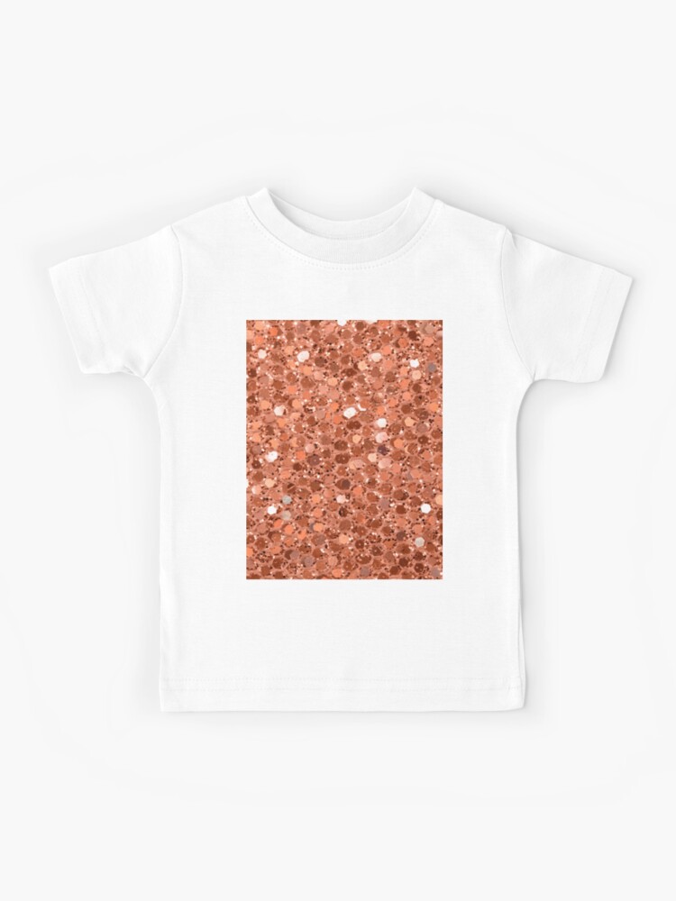 rose gold glitter shirt