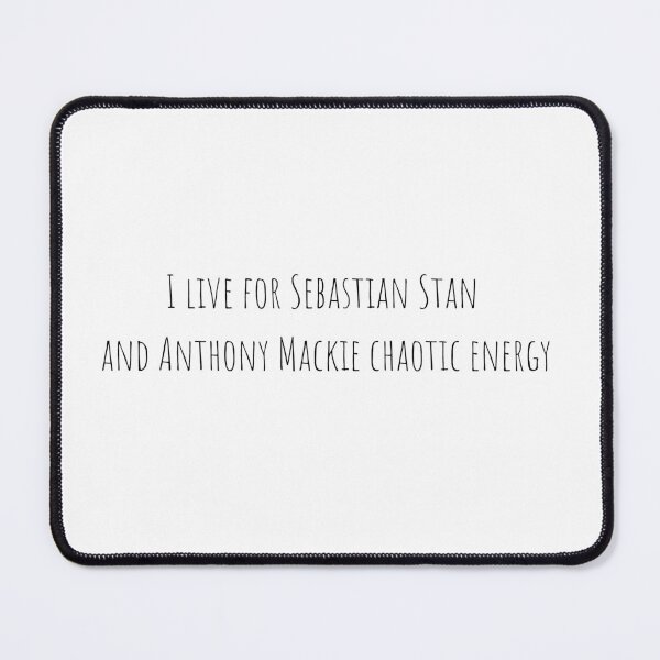 Item preview, I live for Sebastian Stan and Anthony Mackie chaotic energy designed and sold by LannisterOnMars.