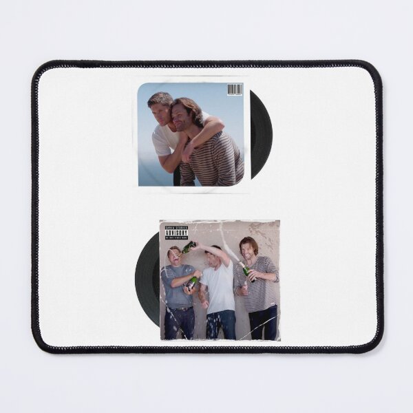 Item preview, j2m jensen jared misha and j2 celebrating double vinyl supernatural  designed and sold by LannisterOnMars.