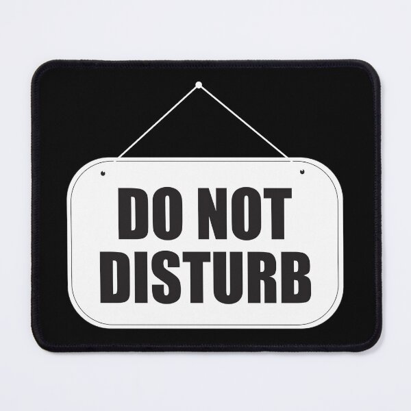 Item preview, Do Not Disturb Sign For Introverts designed and sold by Primroaddesigns.