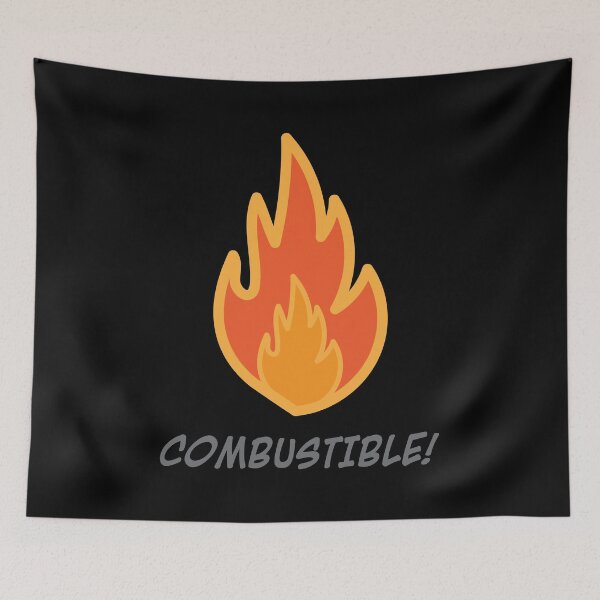 Item preview, FIRE sign...COMBUSTIBLE! designed and sold by MHich.