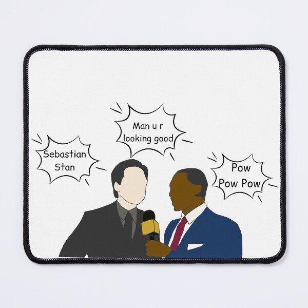 Item preview, Sebastian Stan man you are looking good pow pow pow anthony and sebastian interview designed and sold by LannisterOnMars.