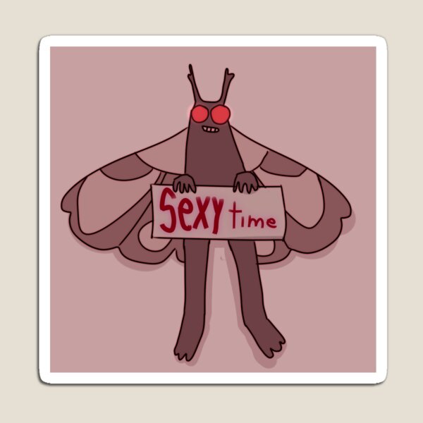 Item preview, mothman sexy time sign designed and sold by ierufu.