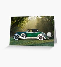 1933 Packard 1006 Convertible 1 Greeting Card
