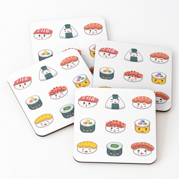 Item preview, Colorful Cartoon Sushi designed and sold by sirineab.
