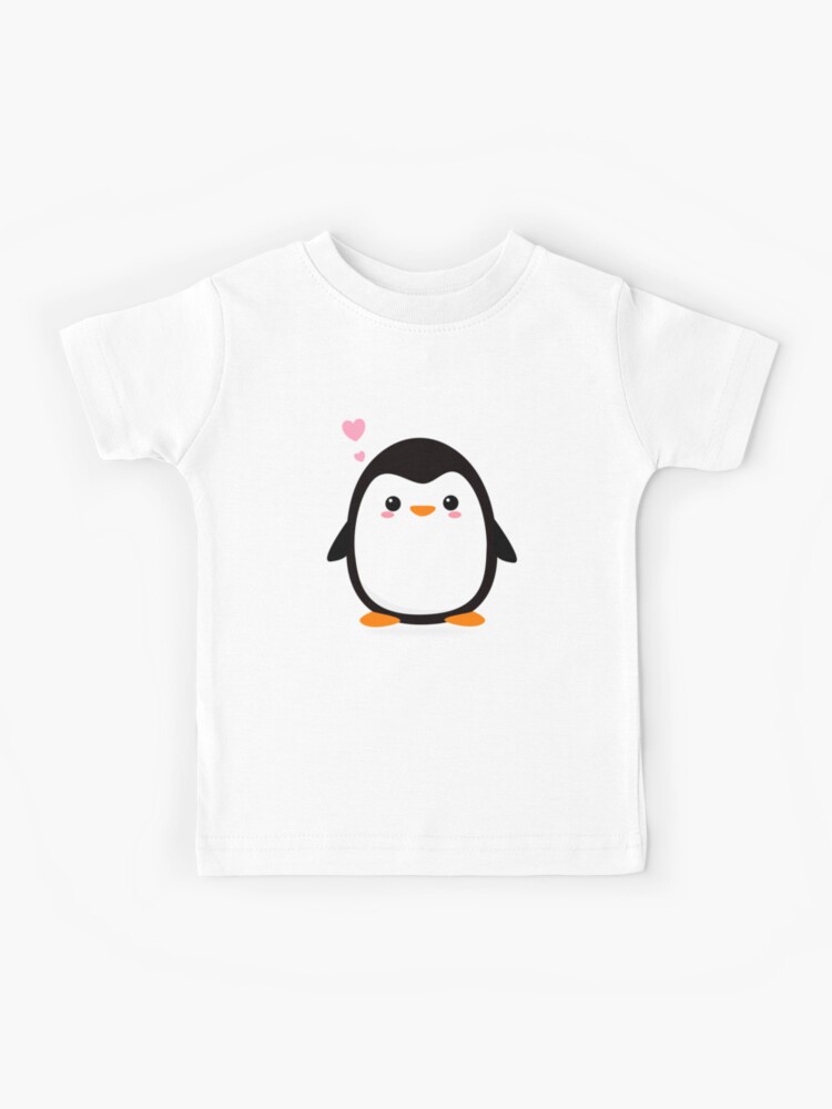 I Love Heart Penguins Kids Sweatshirt 
