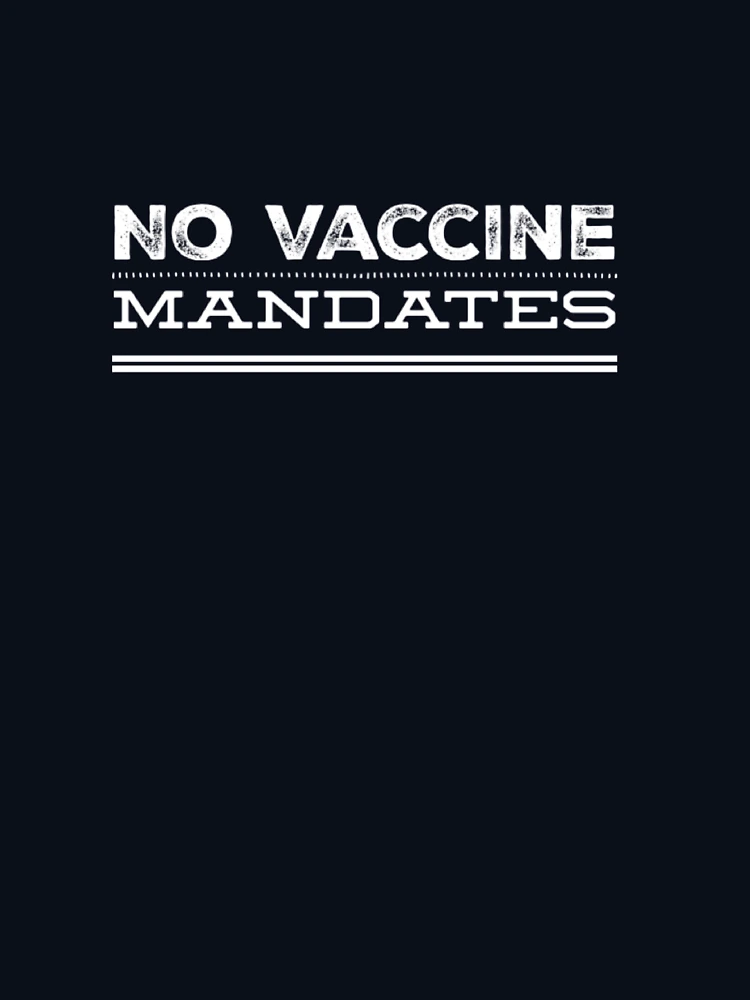 Thumbnail 6 of 6, Pullover Hoodie, No Mandates designed and sold by Jon Raso.