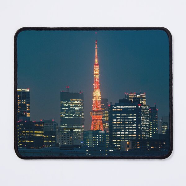 Artikelvorschau, Tokyo Skyline Night View mit Tokyo Tower entworfen und verkauft von Jordan McChesney.