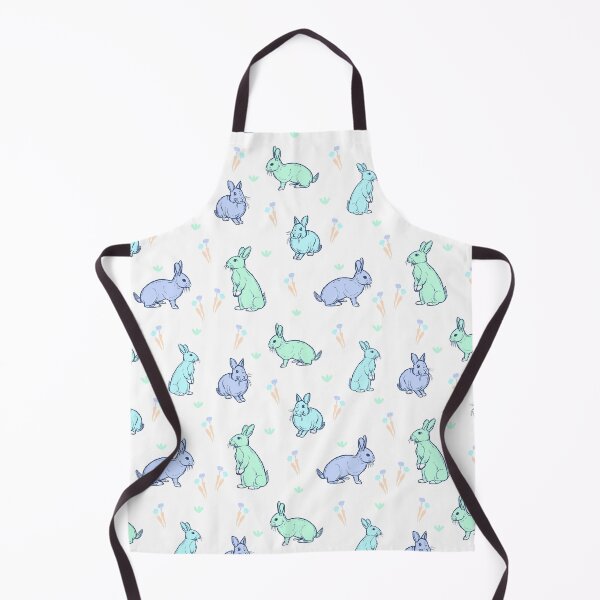 Item preview, Cute Bunny Blue designed and sold by FernAndFauna.