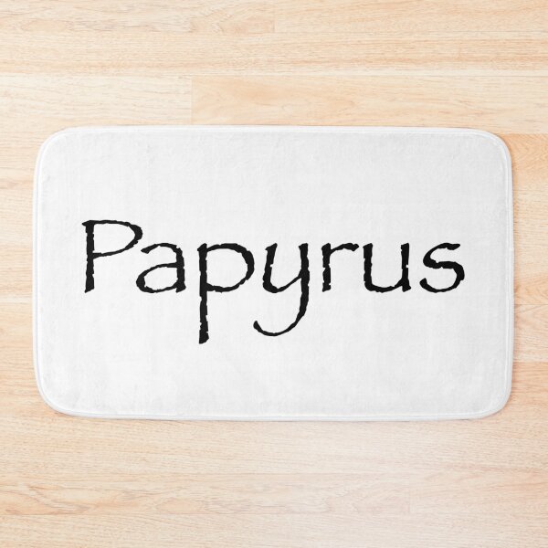 Item preview, Papyrus designed and sold by Meme Economy.