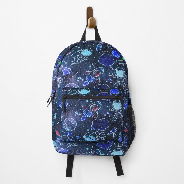 Item preview, Astronaut Space Ship Doodle Milky Way Stars designed and sold by LashCreations.