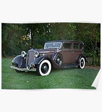 1933 Lincoln Sedan Poster