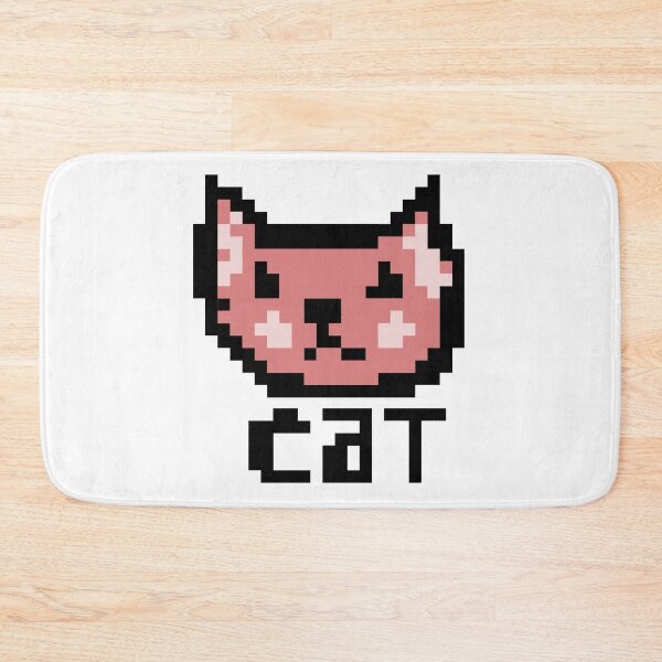 Item preview, Animal Funny Cat Pixel art designed and sold by Cahjowo.