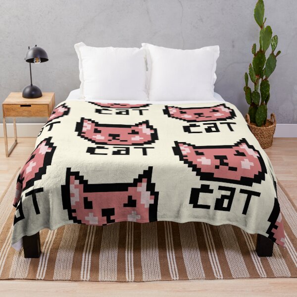 Item preview, Animal Funny Cat Pixel art designed and sold by Cahjowo.