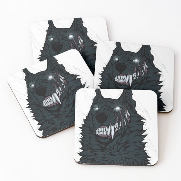 Item preview, Dark wolf designed and sold by BonsaidoPoh.